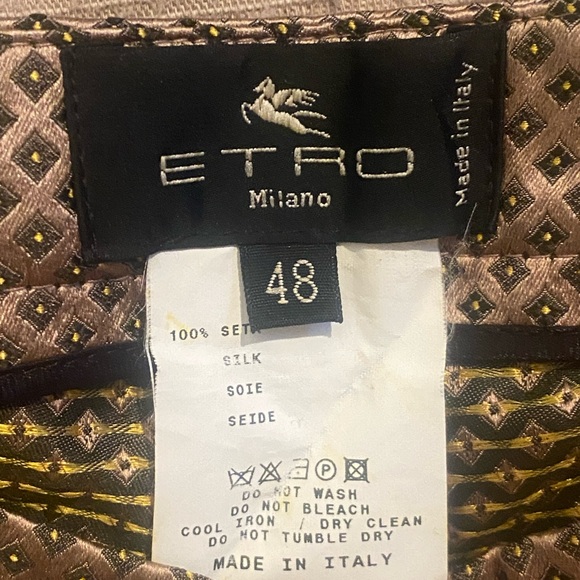 Etro Silk Pants - Picture 5 of 9